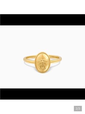 Mejuri Honey Bee Ring Sz 6